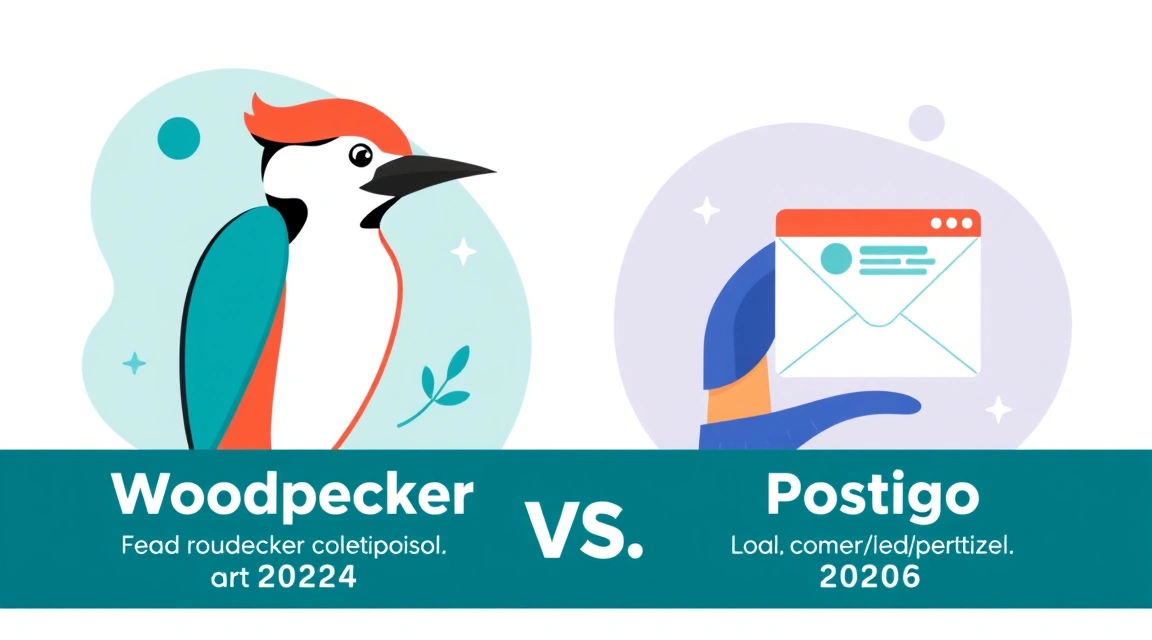 Woodpecker против Postigo: Сравнение инструментов для холодных писем на 2026 год